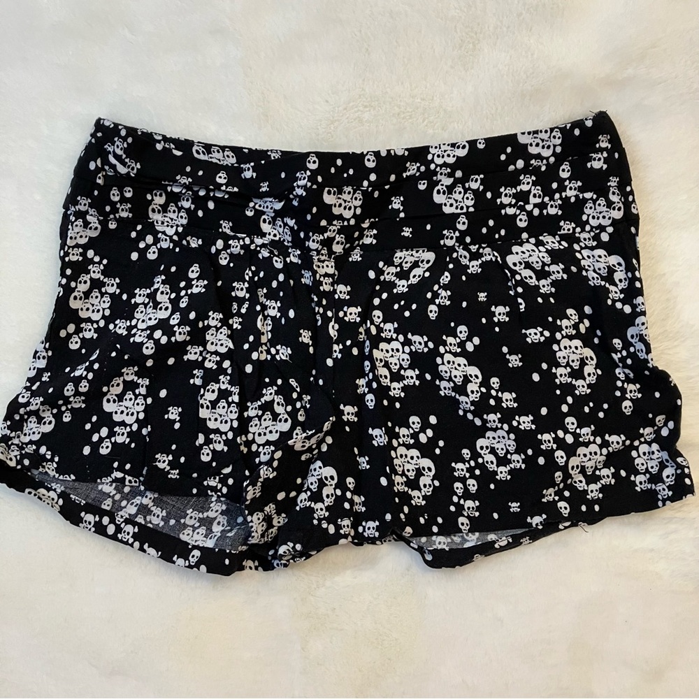 Charlotte Russe Skull Shorts